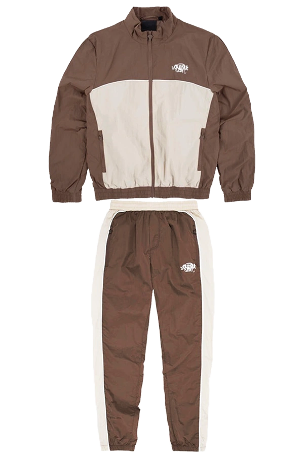Syna World Shell Brown/beige Tracksuit