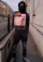 Syna World Slice Syna Black/neon Gold Tracksuit 1