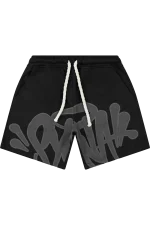 Syna World “Syna” Logo Black/grey Shorts