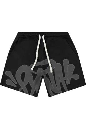 Syna World “Syna” Logo Black/grey Shorts