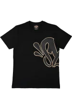 Syna World “Syna” Logo Black/rose Gold T-shirt