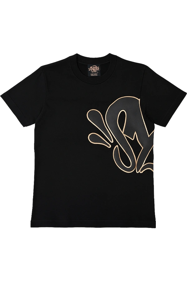 Syna World “Syna” Logo Black/rose Gold T-shirt