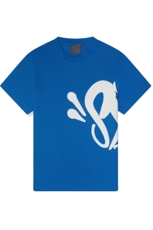 Syna World “Syna” Logo Blue/white T-shirt