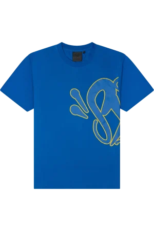 Syna World “Syna” Logo Blue/yellow T-shirt 1