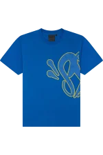 Syna World “Syna” Logo Blue/yellow T-shirt