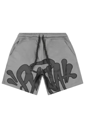 Syna World “Syna” Logo Grey/black Shorts