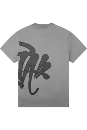 Syna World “Syna” Logo Grey/black T-shirt 1