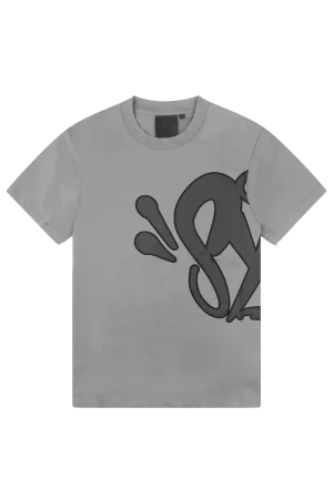 Syna World “Syna” Logo Grey/black T-shirt