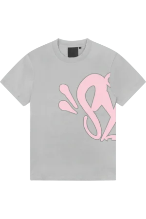 Syna World “Syna” Logo Grey/pink T-shirt