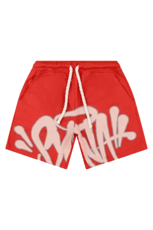 Syna World Syna Logo Shorts Red