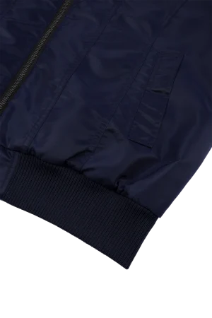Syna World Tackle Twill Bomber Navy Puffer 1