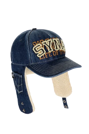Syna World Tackle Twill Dogear Indigo Cap 1