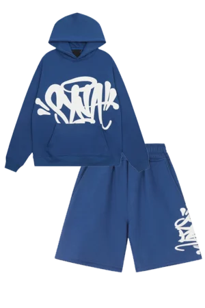 Syna World Team Hoodie Blue/white Shorts