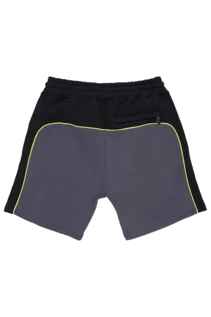 Syna World Team Pipe Black/volt Green Shorts 1