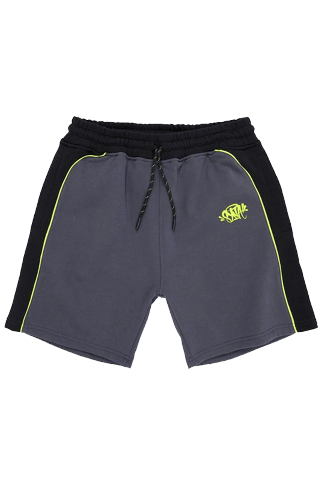 Syna World Team Pipe Black/volt Green Shorts
