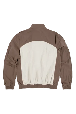 Syna World Team Pipe Track In Brown/beige Jacket 1