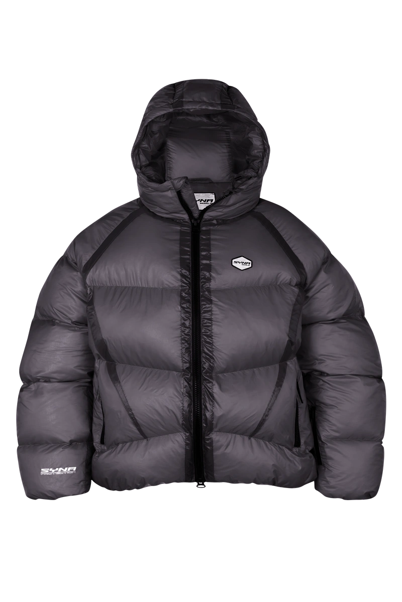 Syna World Translucent Dark Grey Puffer