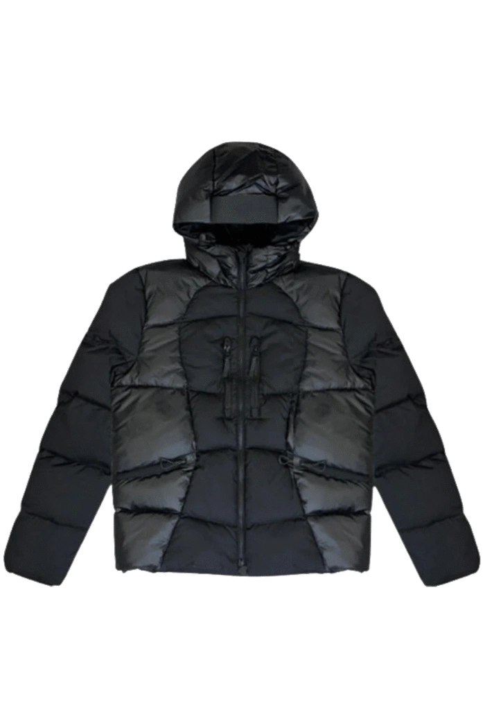 Syna World Wave Puffer Black Jacket