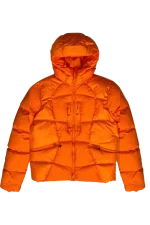 Syna World Wave Puffer Orange Jacket