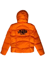 Syna World Wave Puffer Orange Jacket 4