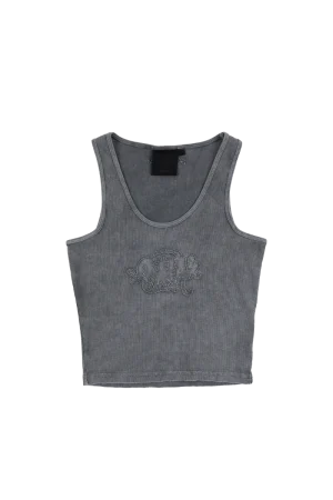 Syna World Women’s Ribbed Charcoal ACID Vest