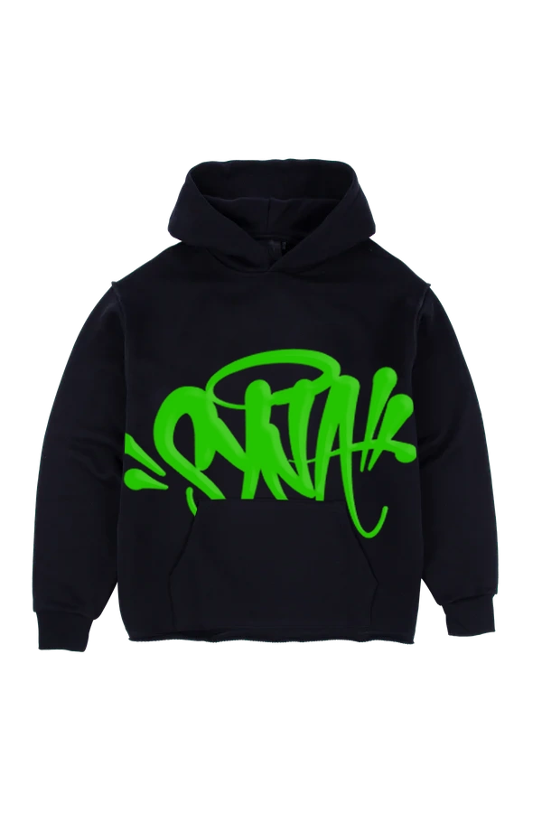 Syna World X Central Cee Team Black/green Hoodie