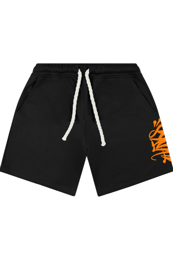 Syna World X Central Cee Team Black/orange Shorts
