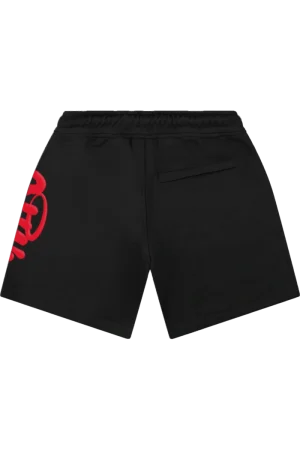 Syna World X Central Cee Team Black/red Shorts 1