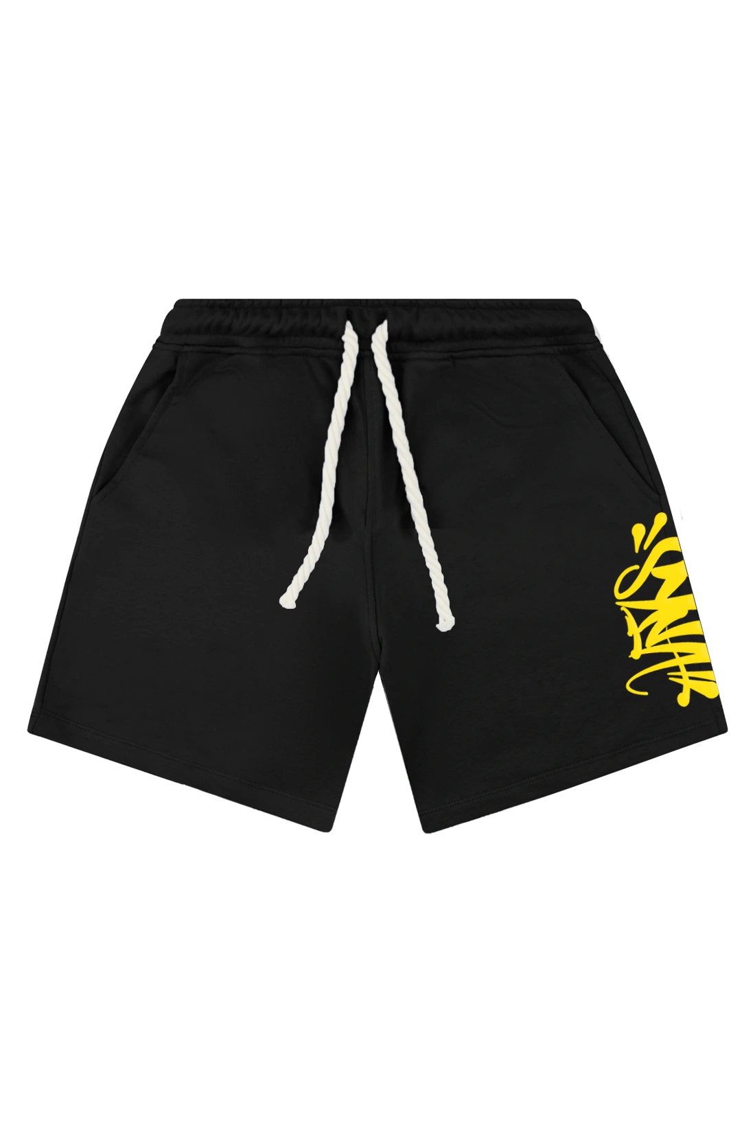 Syna World X Central Cee Team Black/yellow Shorts