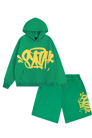 Syna World X Central Cee Team Green/yellow Hoodie 1