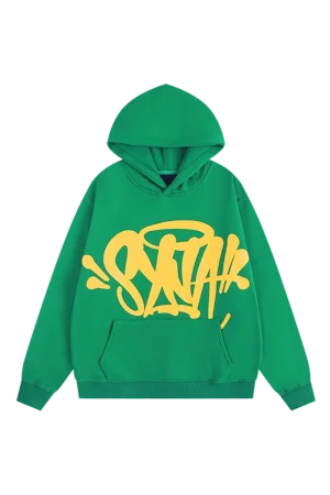 Syna World X Central Cee Team Green/yellow Hoodie