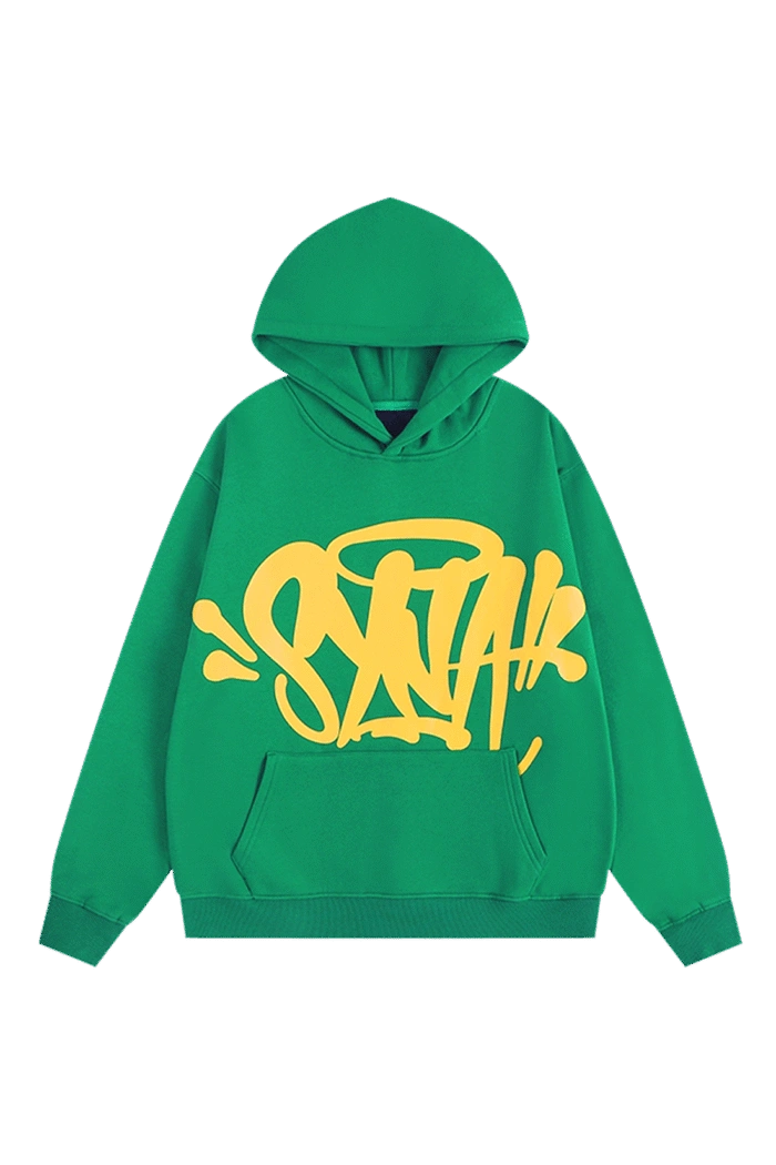 Syna World X Central Cee Team Green/yellow Hoodie