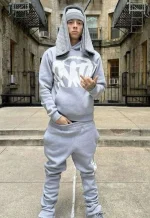 Syna World X Central Cee Team Grey/white Tracksuit 2