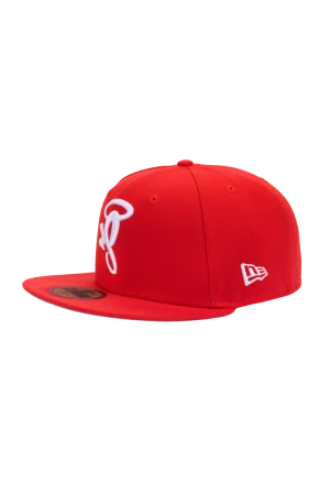 Syna World X New Era 59fifty Fitted Red Cap 1