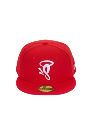 Syna World X New Era 59fifty Fitted Red Cap