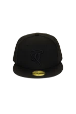 Syna World X New Era 59fifty Fitted Triple Black Cap