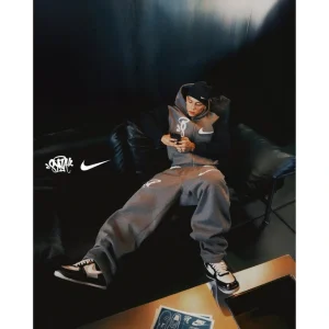 Syna World X Nike Solo Swoosh Fleece Tracksuit 1