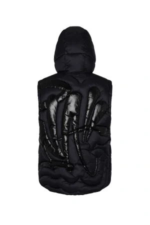 Syna World Xl Logo Gilet Black/black Puffer 1