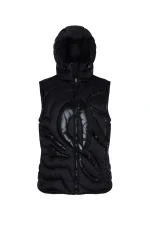 Syna World Xl Logo Gilet Black/black Puffer