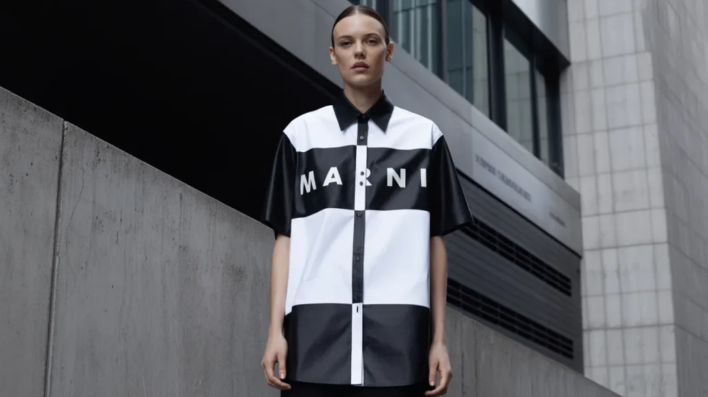 Why the Marni Shirt Black and White Is Dominating USA Luxury Streetwear in 2026